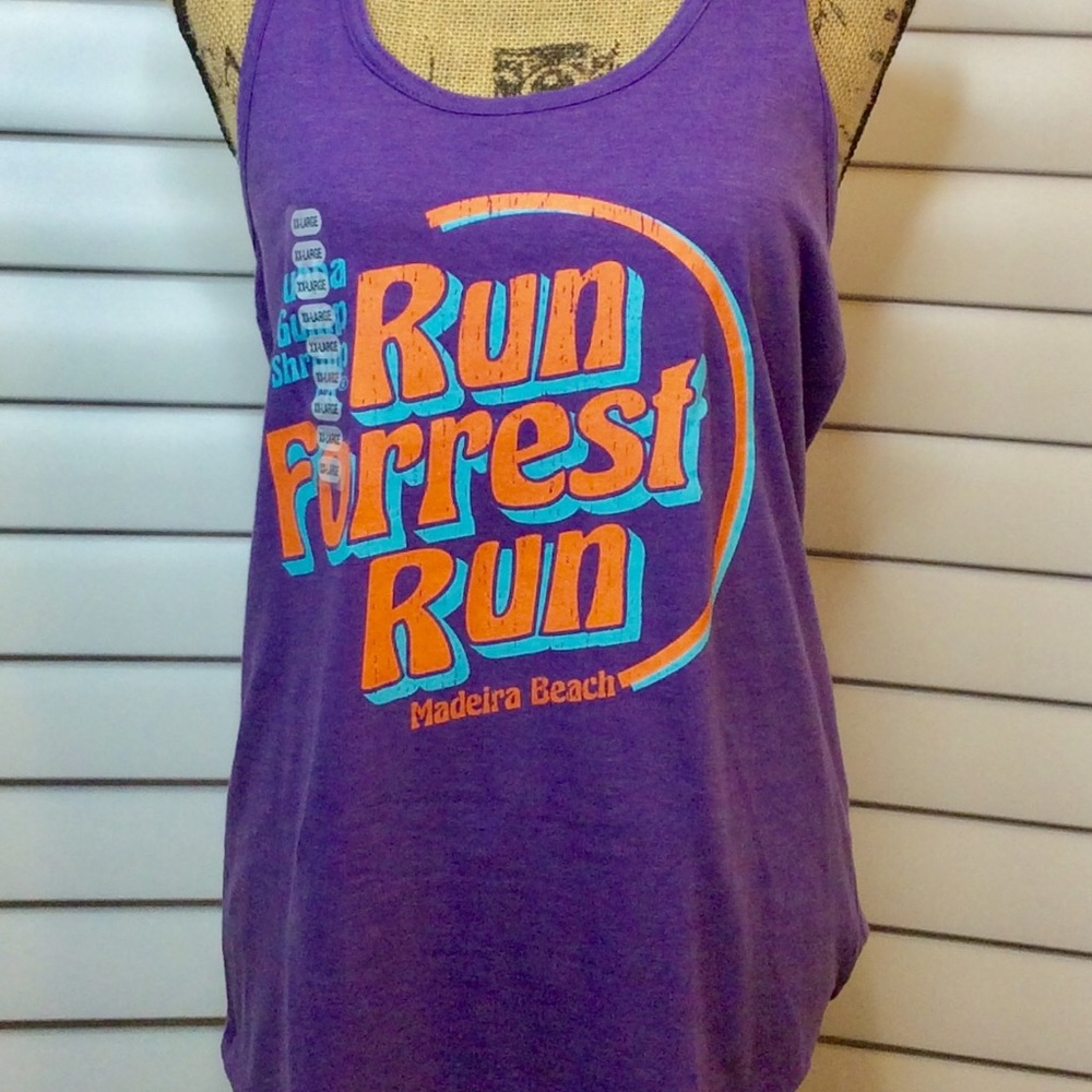 🚫Sold🚫Bubba Gump Shrimp Co. Run Forrest Run Tank